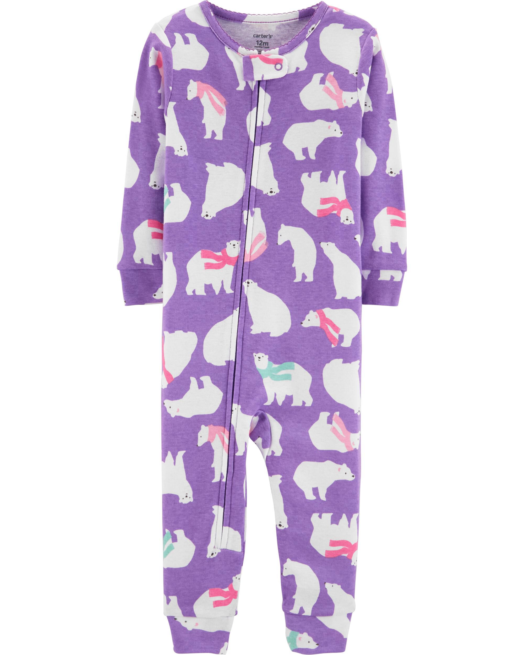 carter's polar bear pajamas