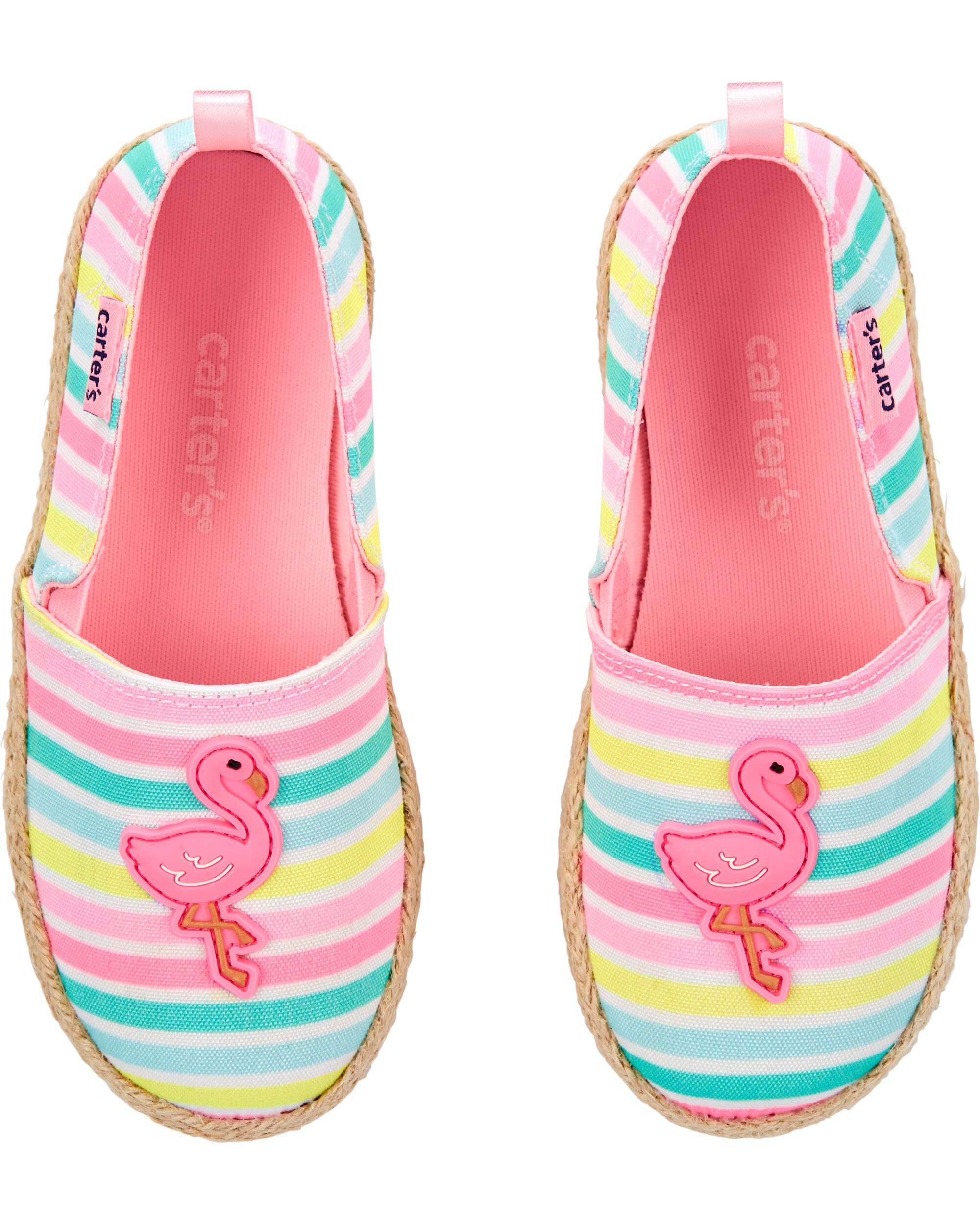 Flamingo Espadrille Slip-Ons | carters 