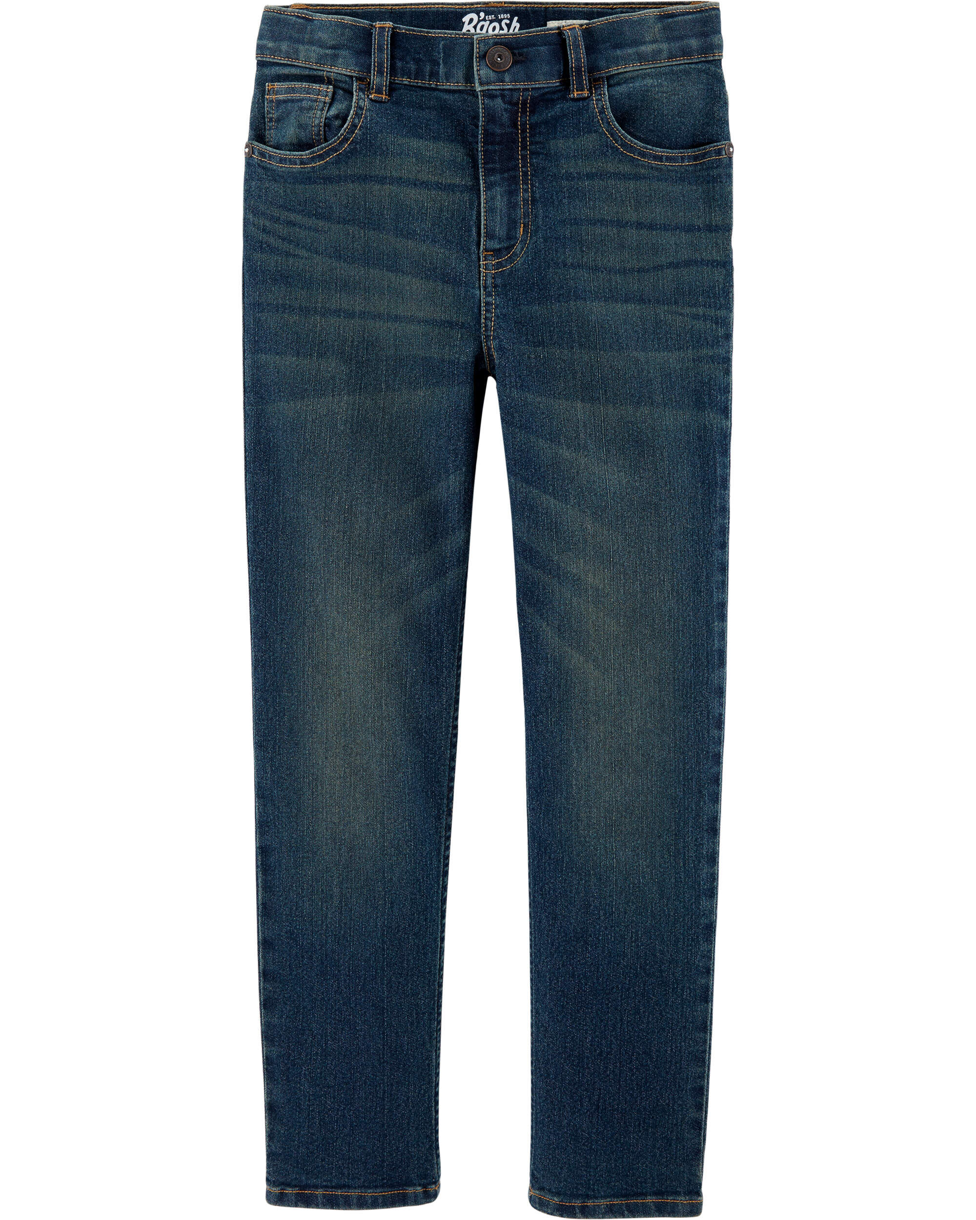 Kid Dark Wash Straight-Leg Jeans