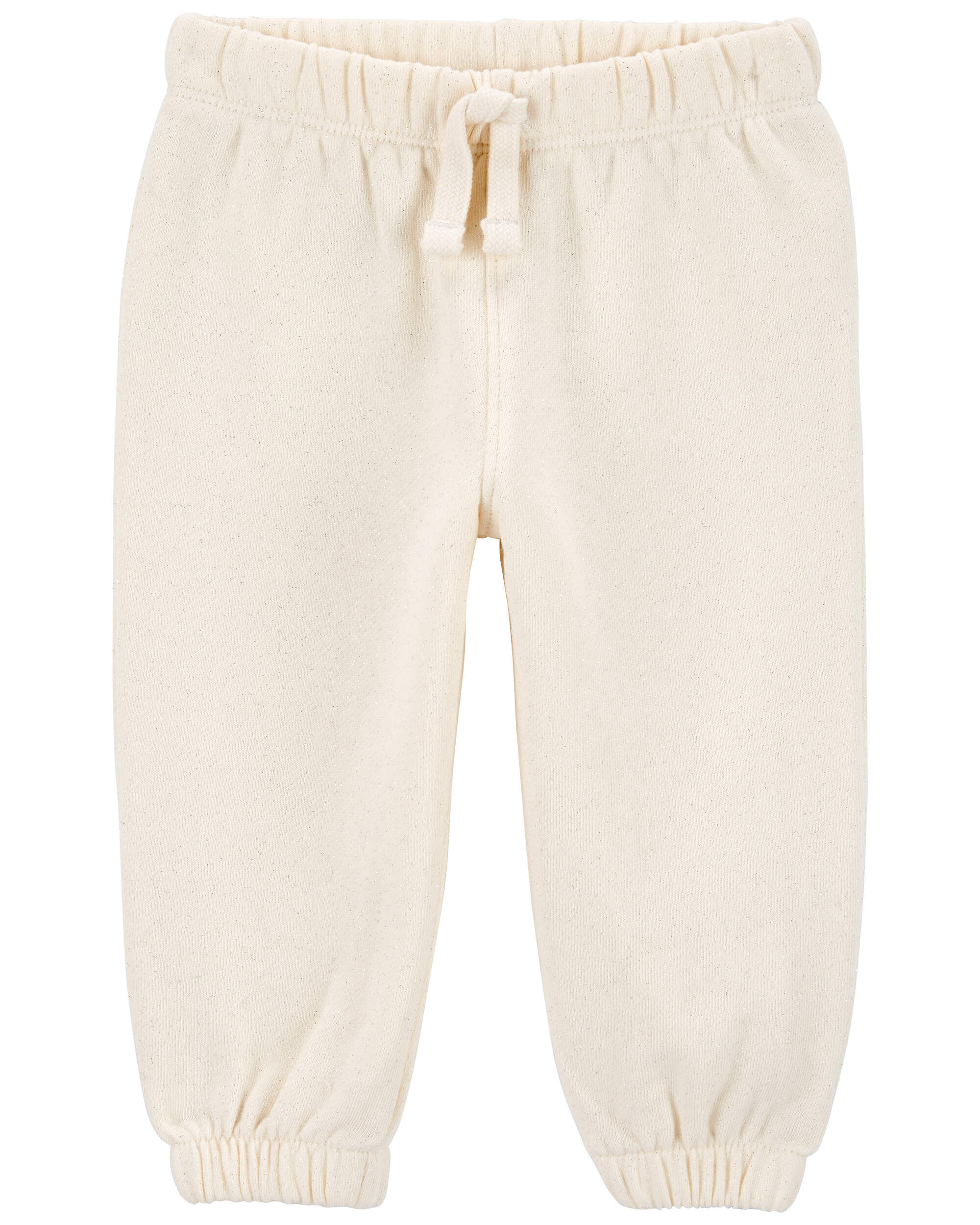 Baby Glitter Pull-On Fleece Joggers