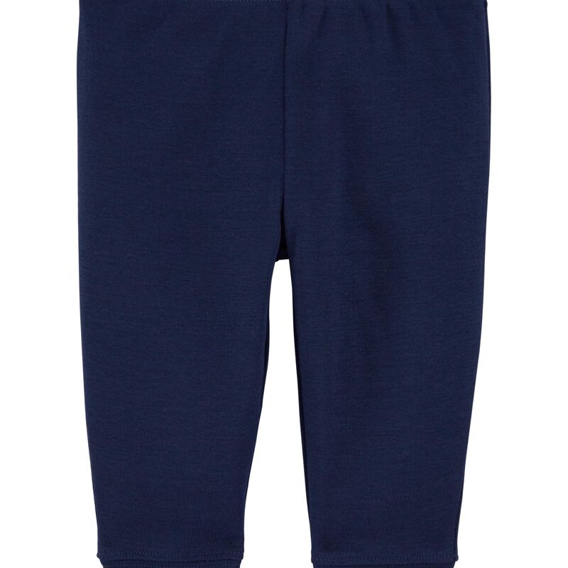 Blue Baby Pull-On Cotton Pants | carters.com
