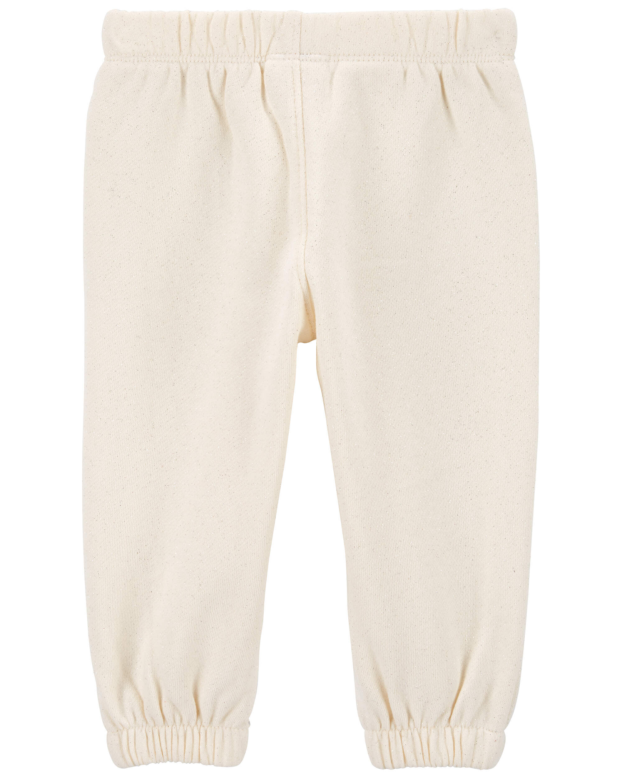 Baby Glitter Pull-On Fleece Joggers