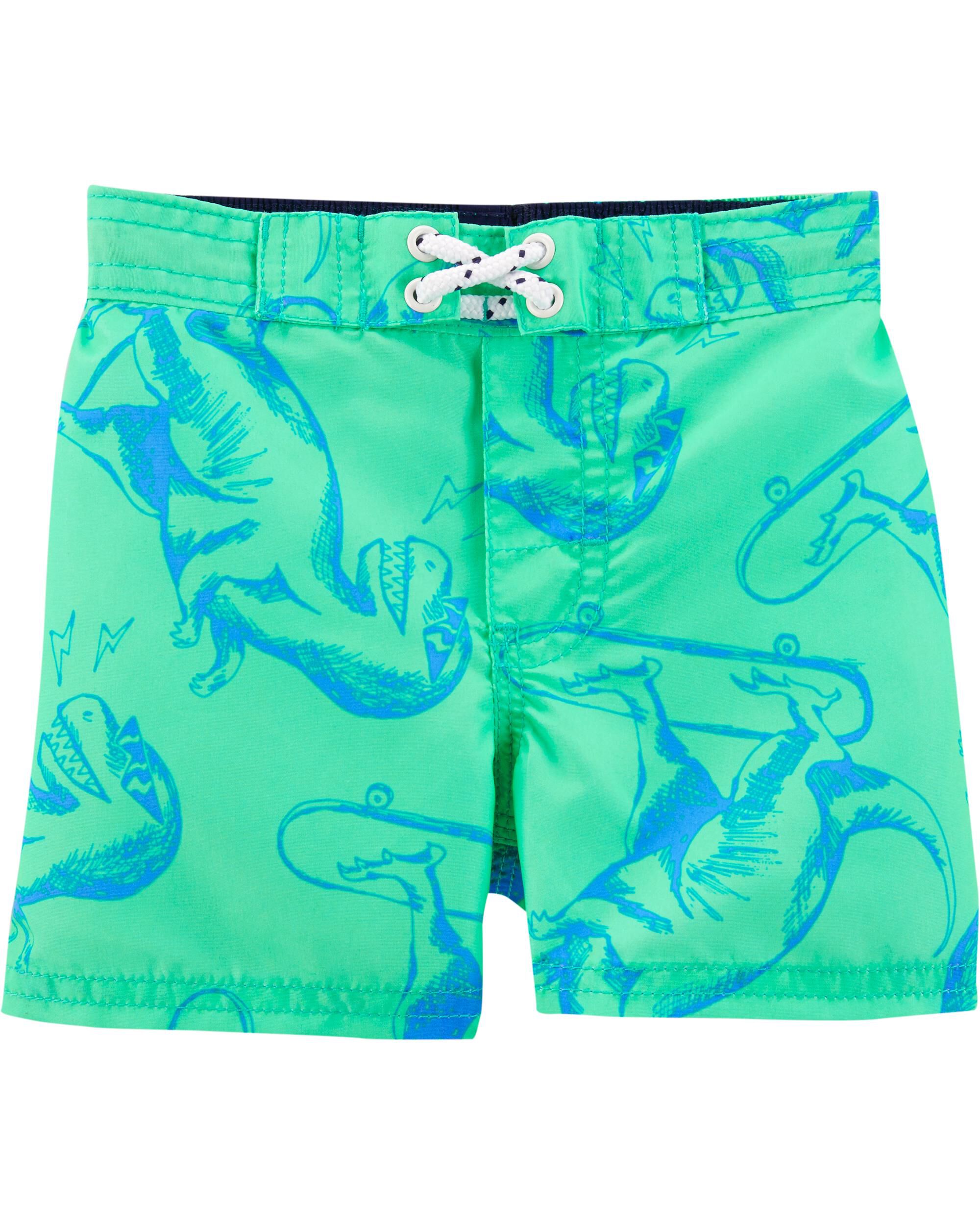 carter's dinosaur swimsuit