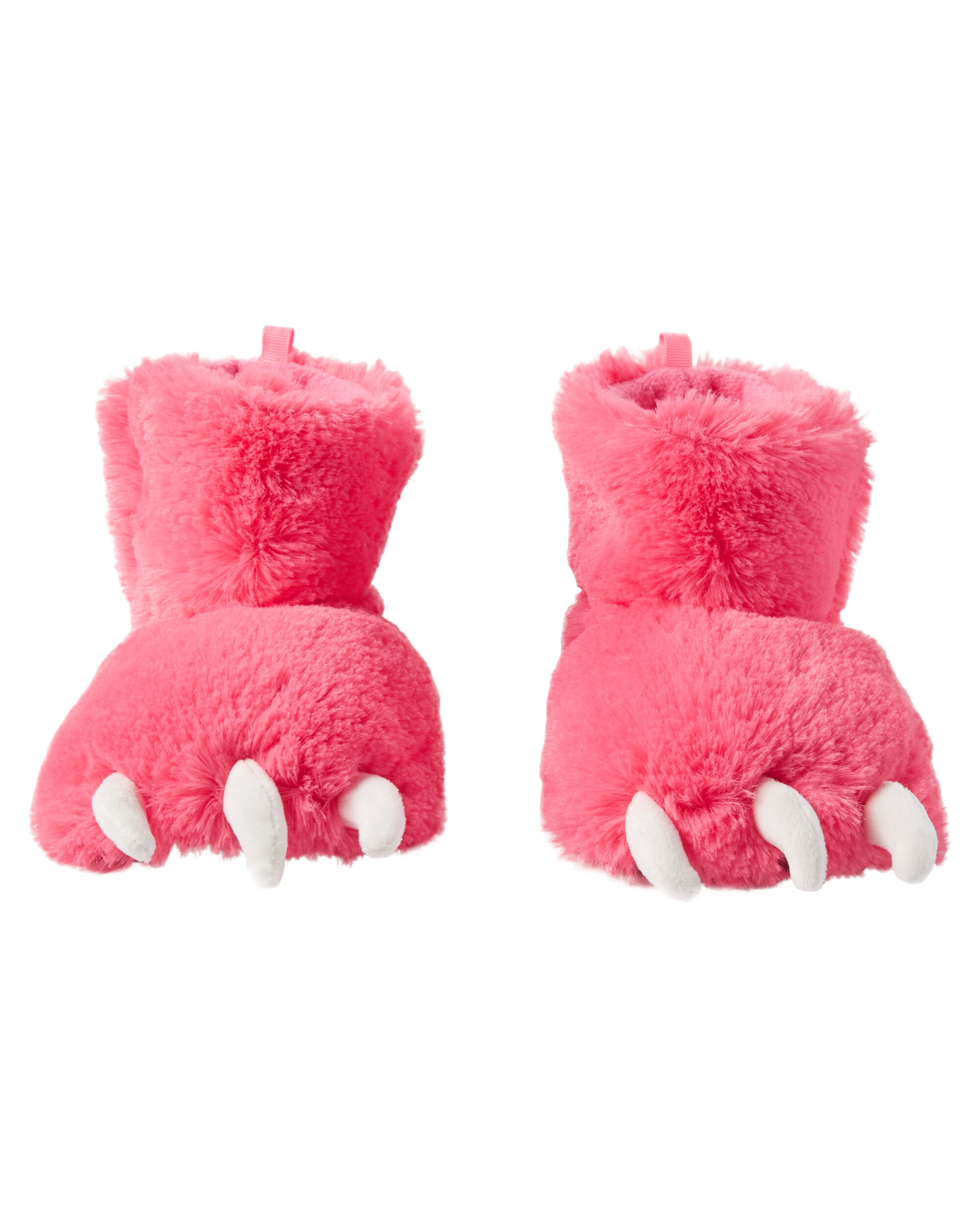 pink monster slippers