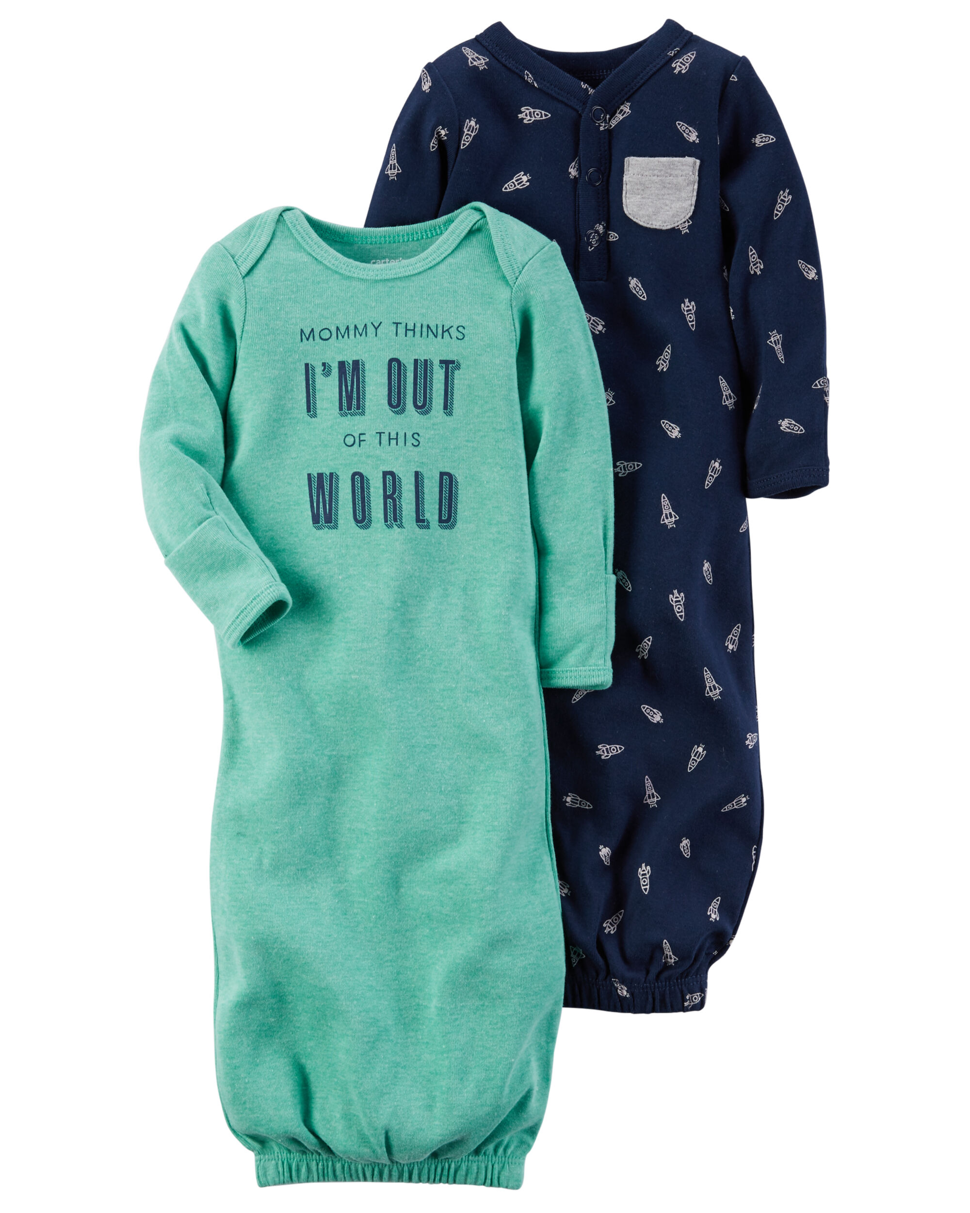 carters infant gowns