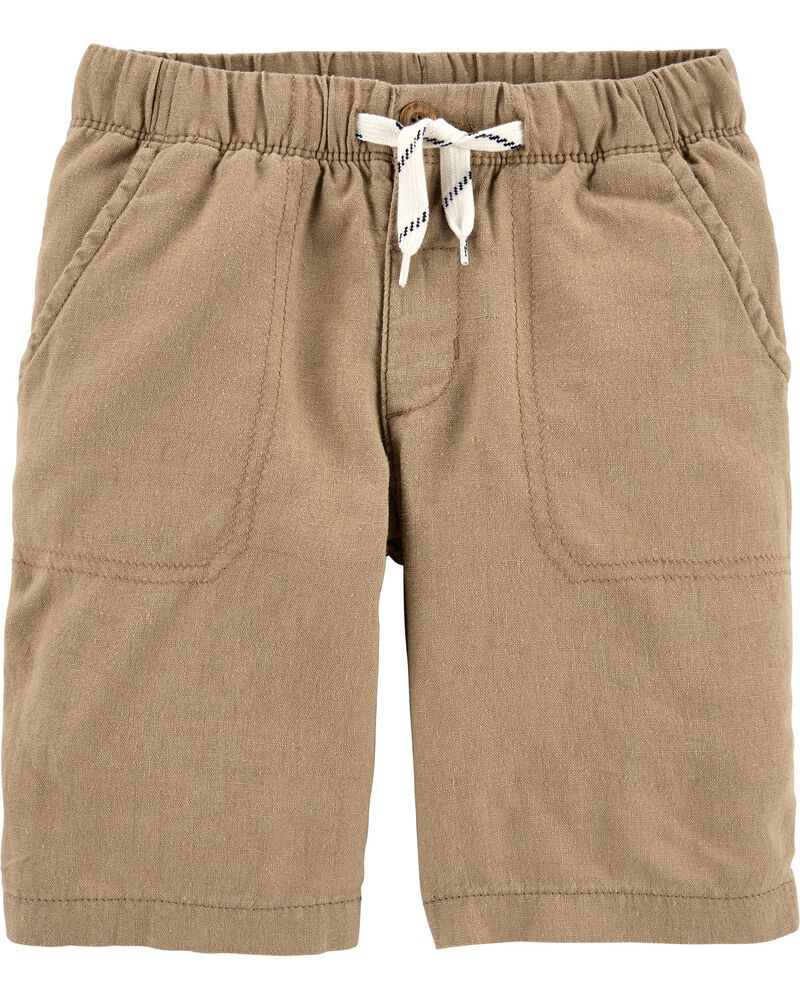 Pull-On Linen Shorts | carters.com