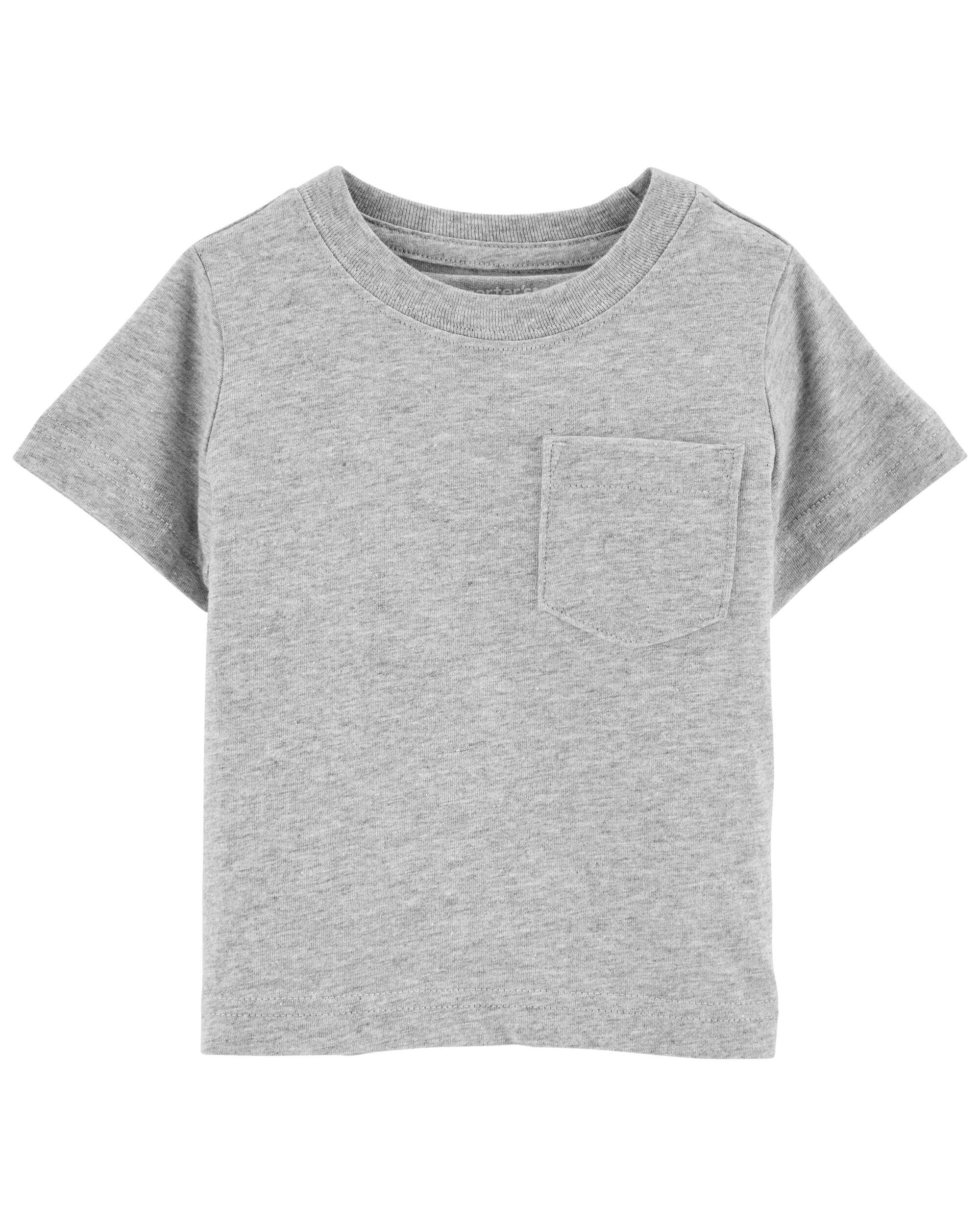 Baby Grey Pocket Tee