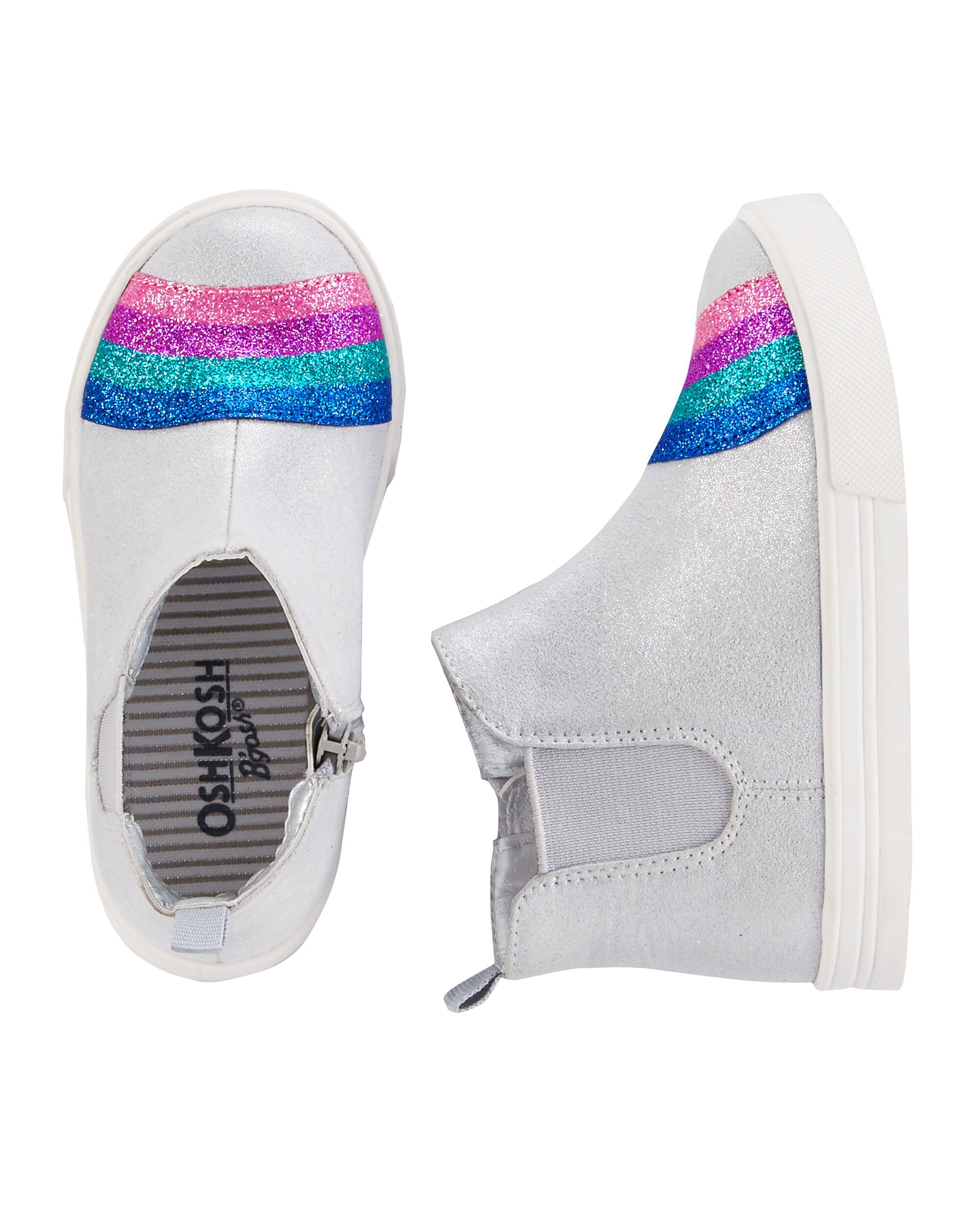 carters rainbow shoes