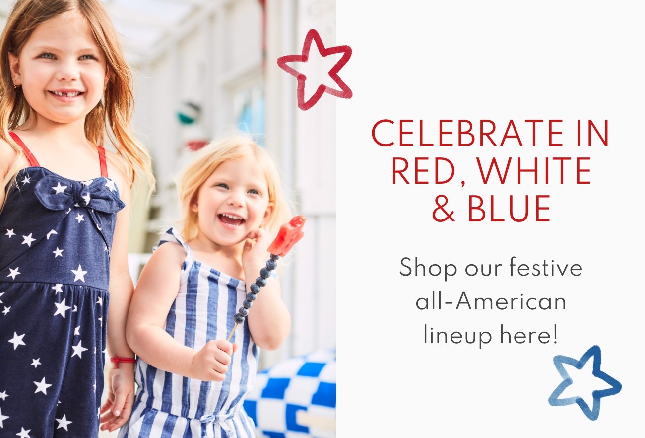 carters 4th of july romper