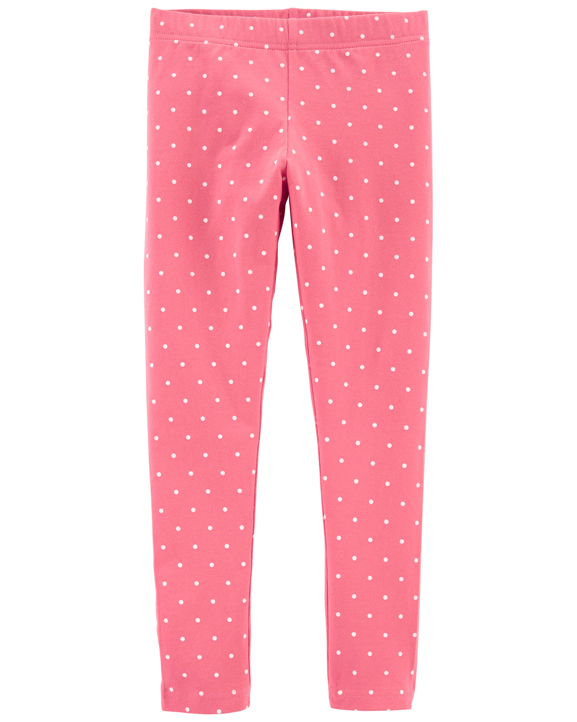 Kid Pink Polka Dot Leggings | carters.com