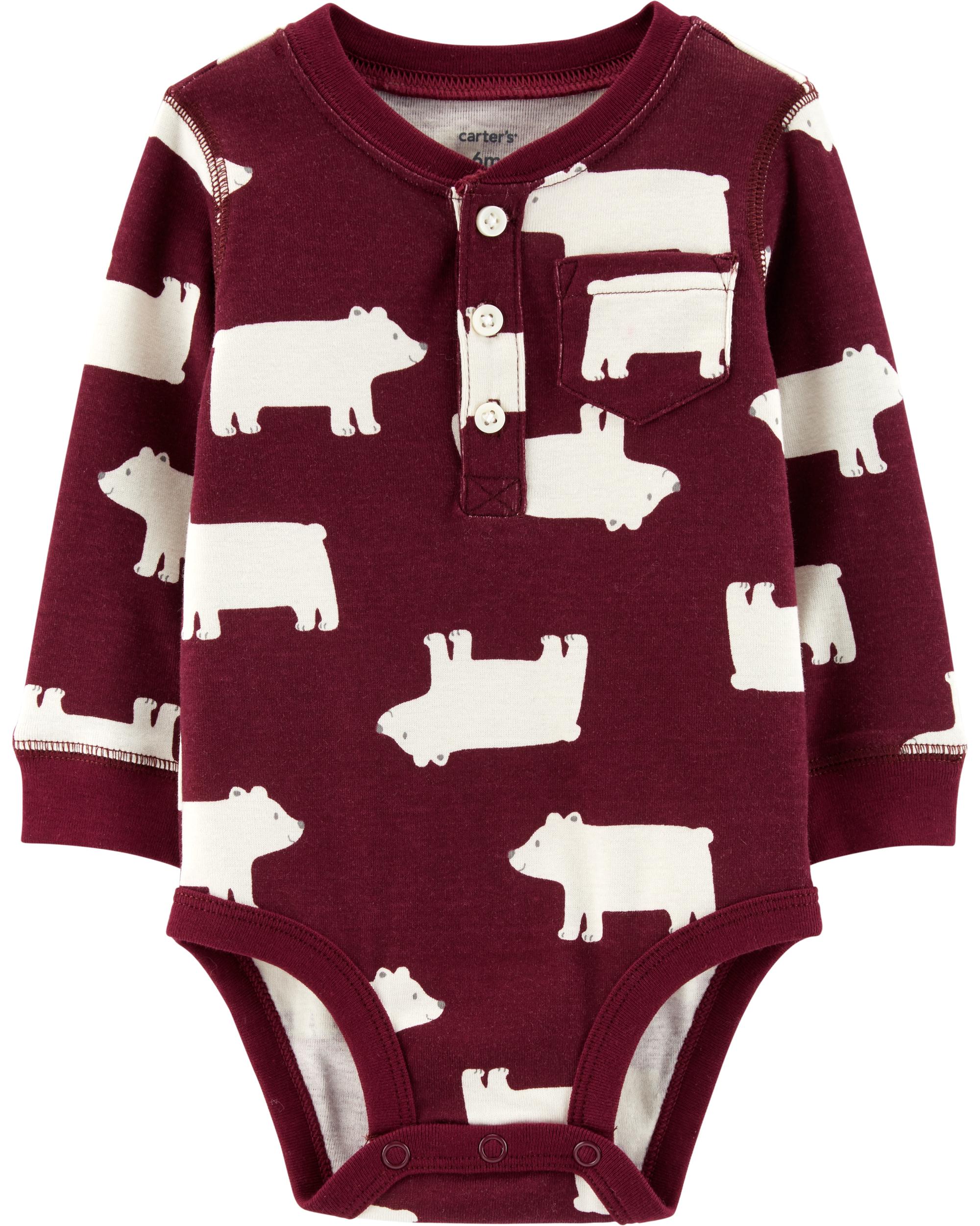 carters bear onesie