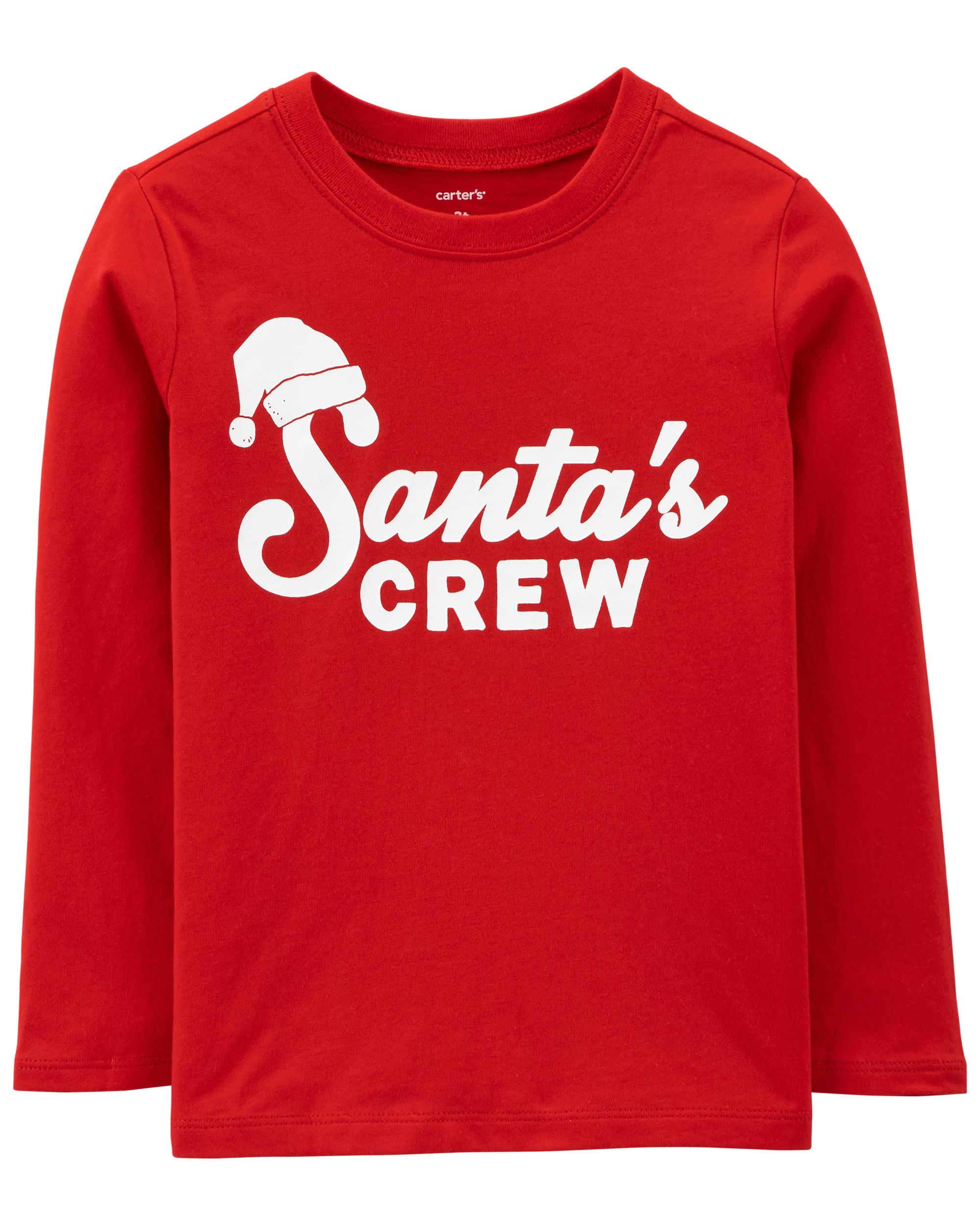 santa's crew shirt