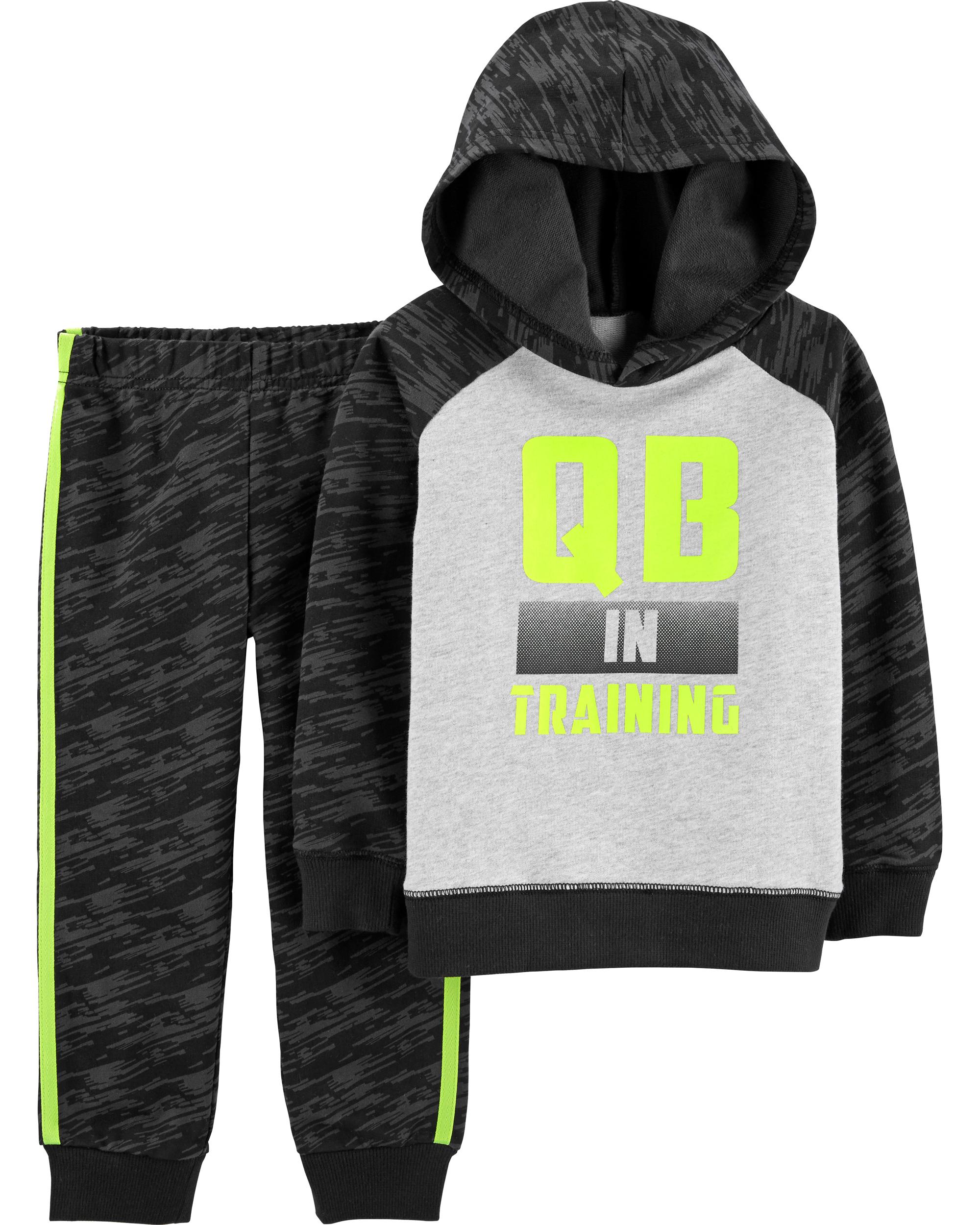 jogger shorts and hoodie set