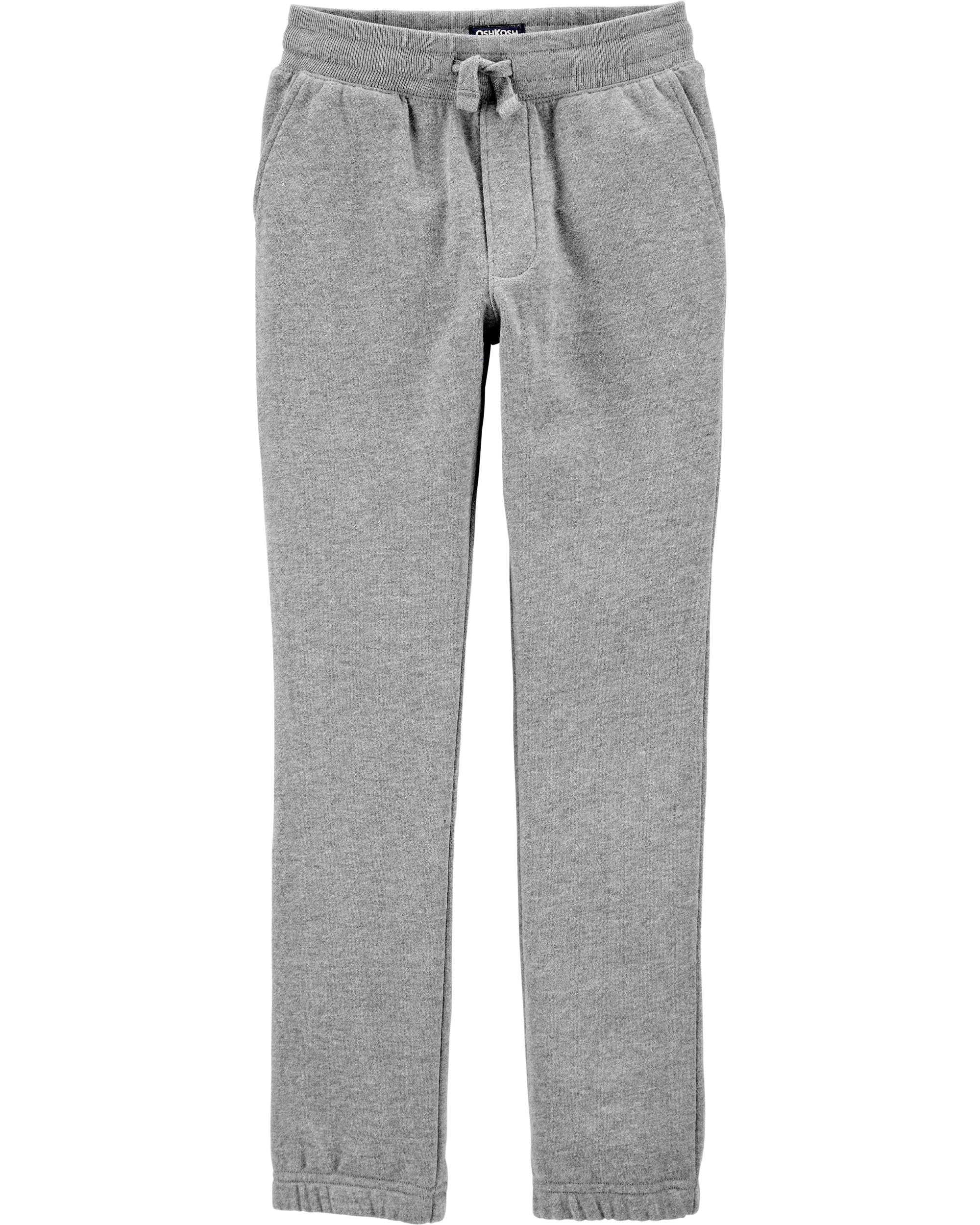 monogram logo fleece joggers