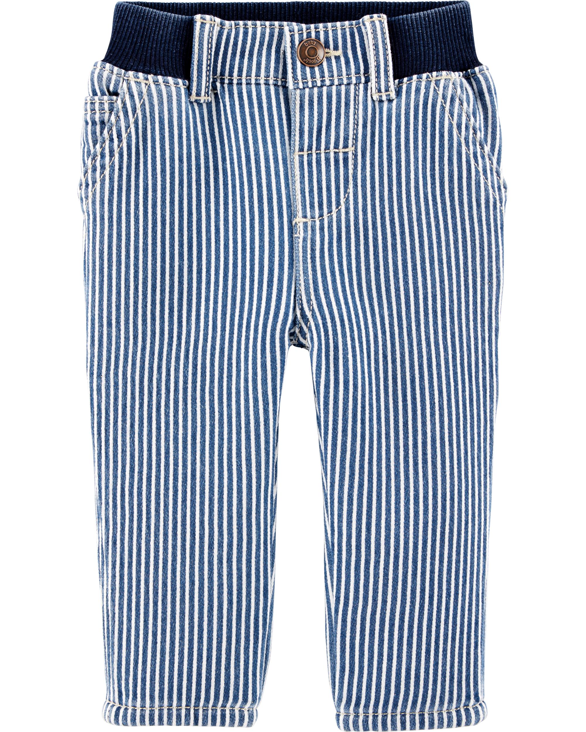 hickory stripe carpenter pants