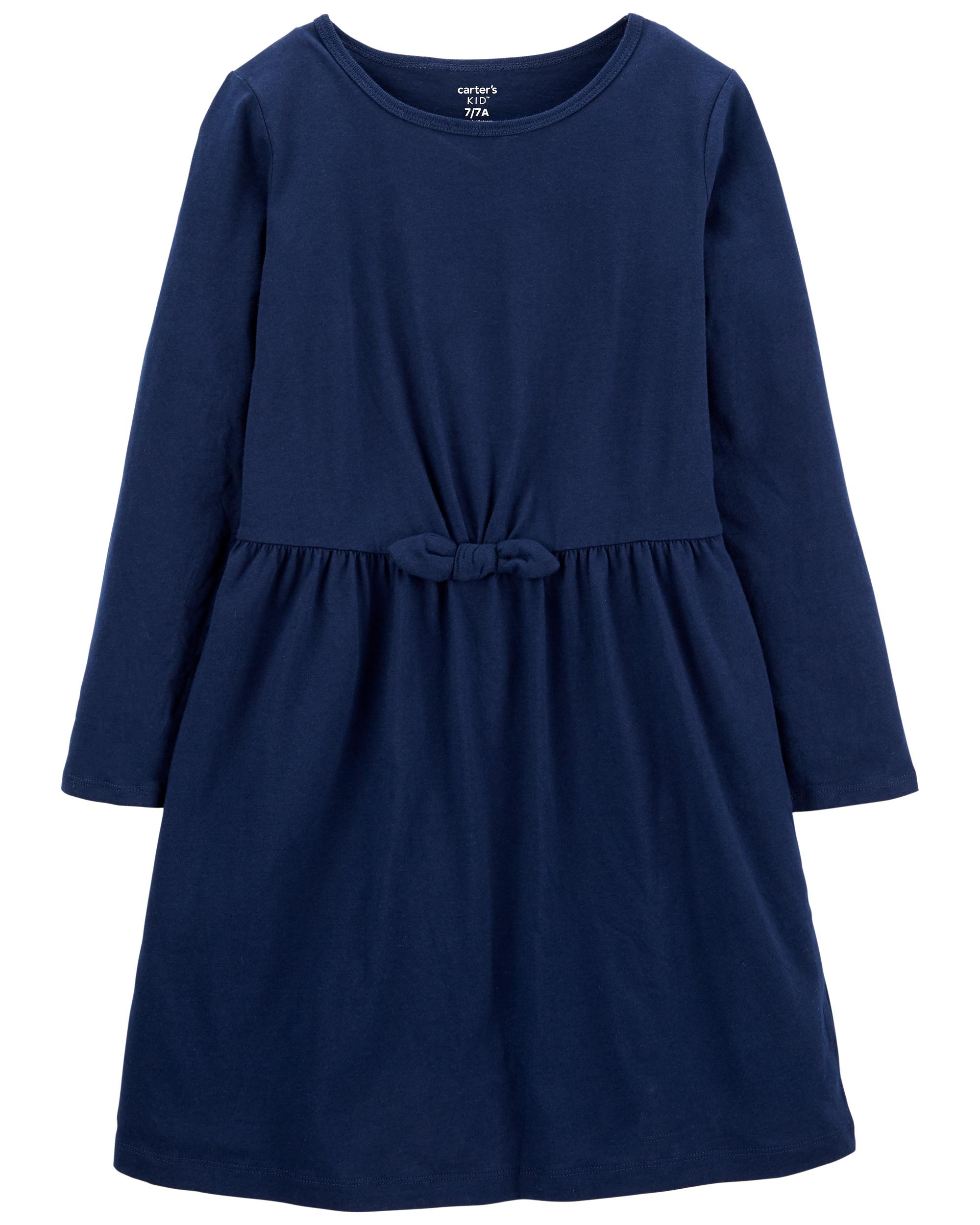 Long-Sleeve Cotton Dress | carters.com