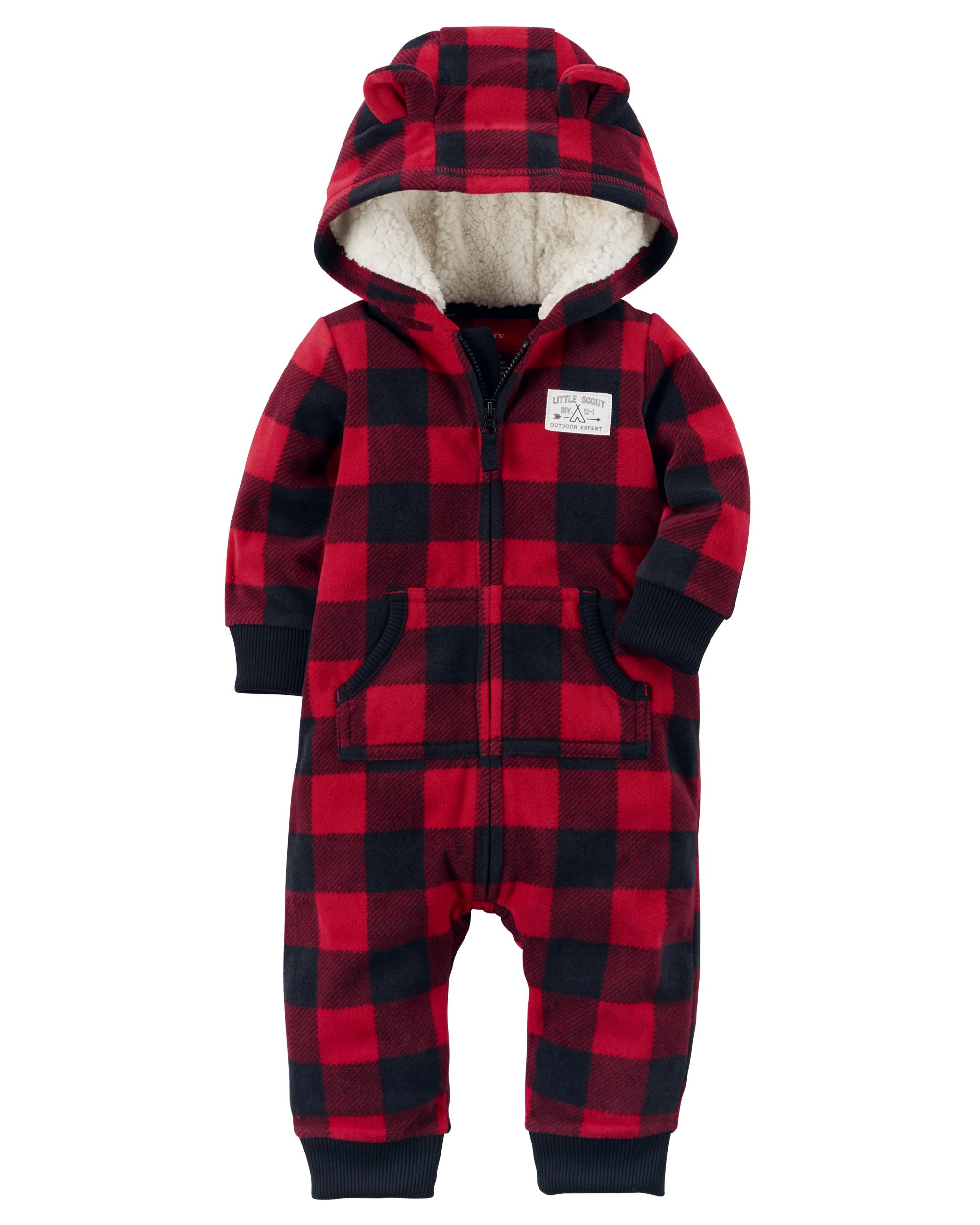 fleece jumpsuit