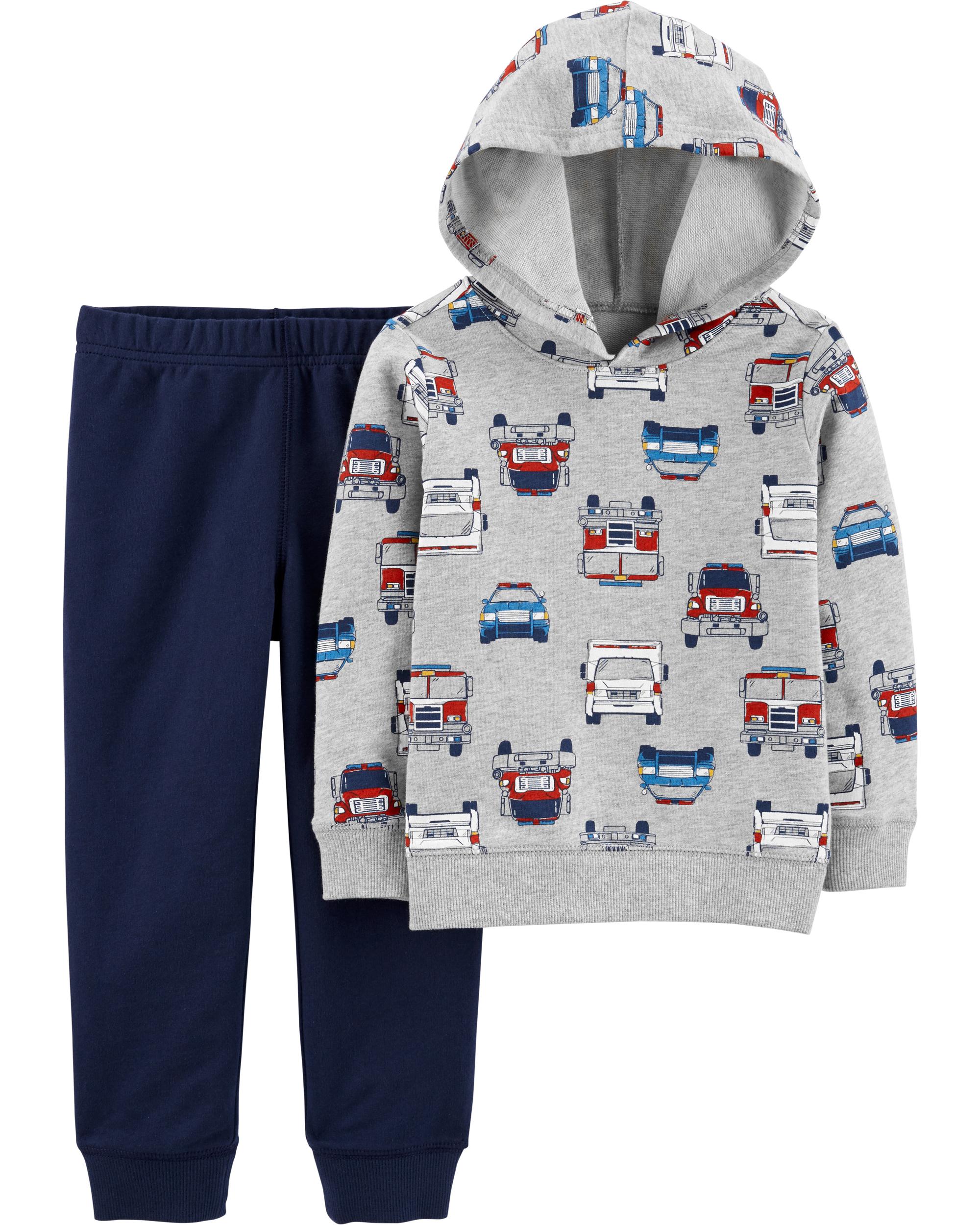 blue hoodie and jogger set