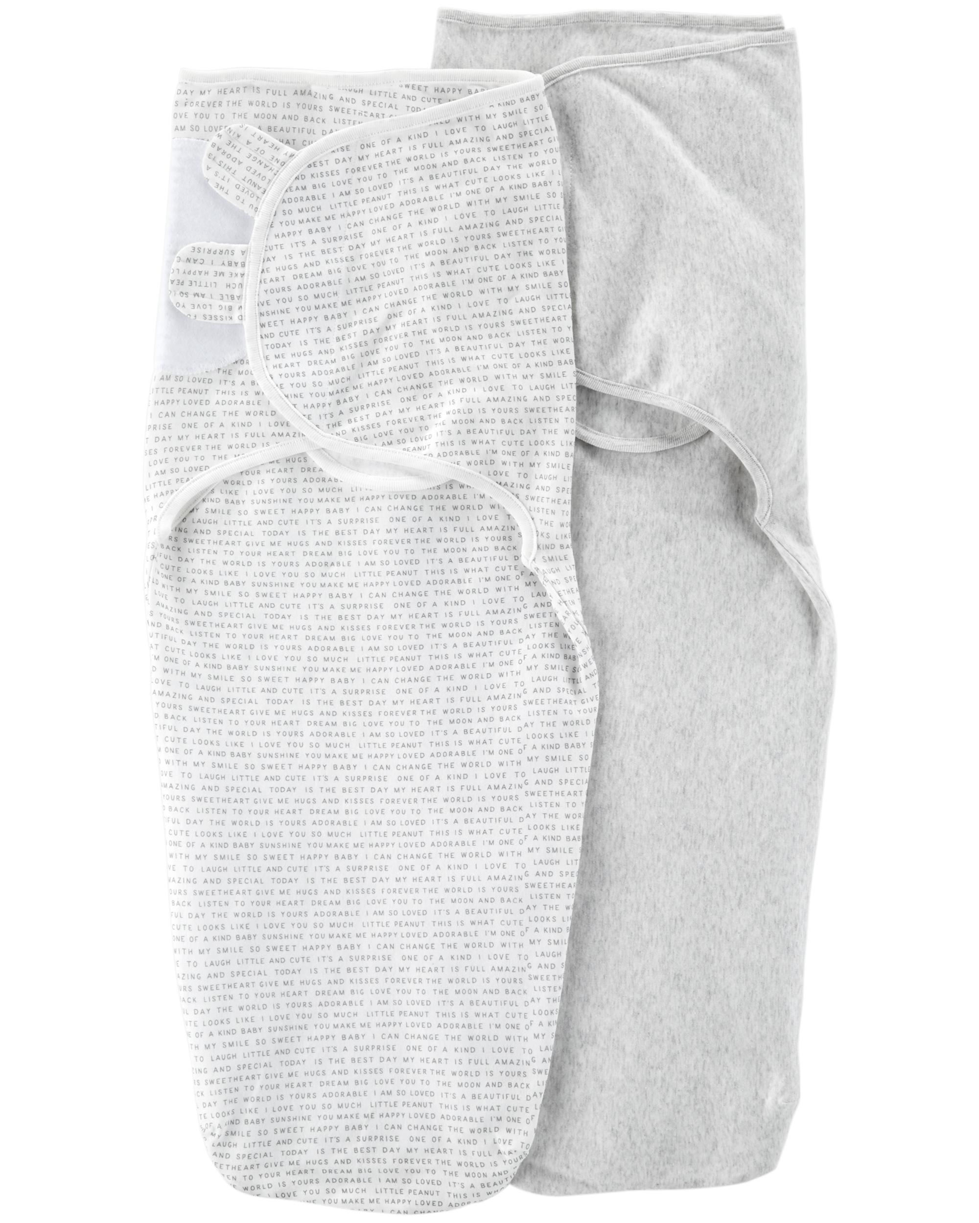 carters velcro swaddle